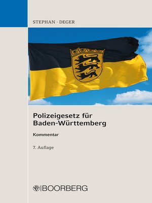 cover image of Polizeigesetz für Baden-Württemberg